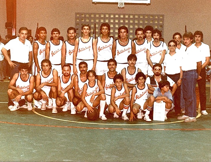 Equipo Atléticos Que Participó En El Torneo De Baloncesto